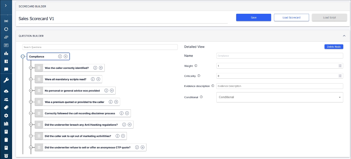 Scorecard Builder